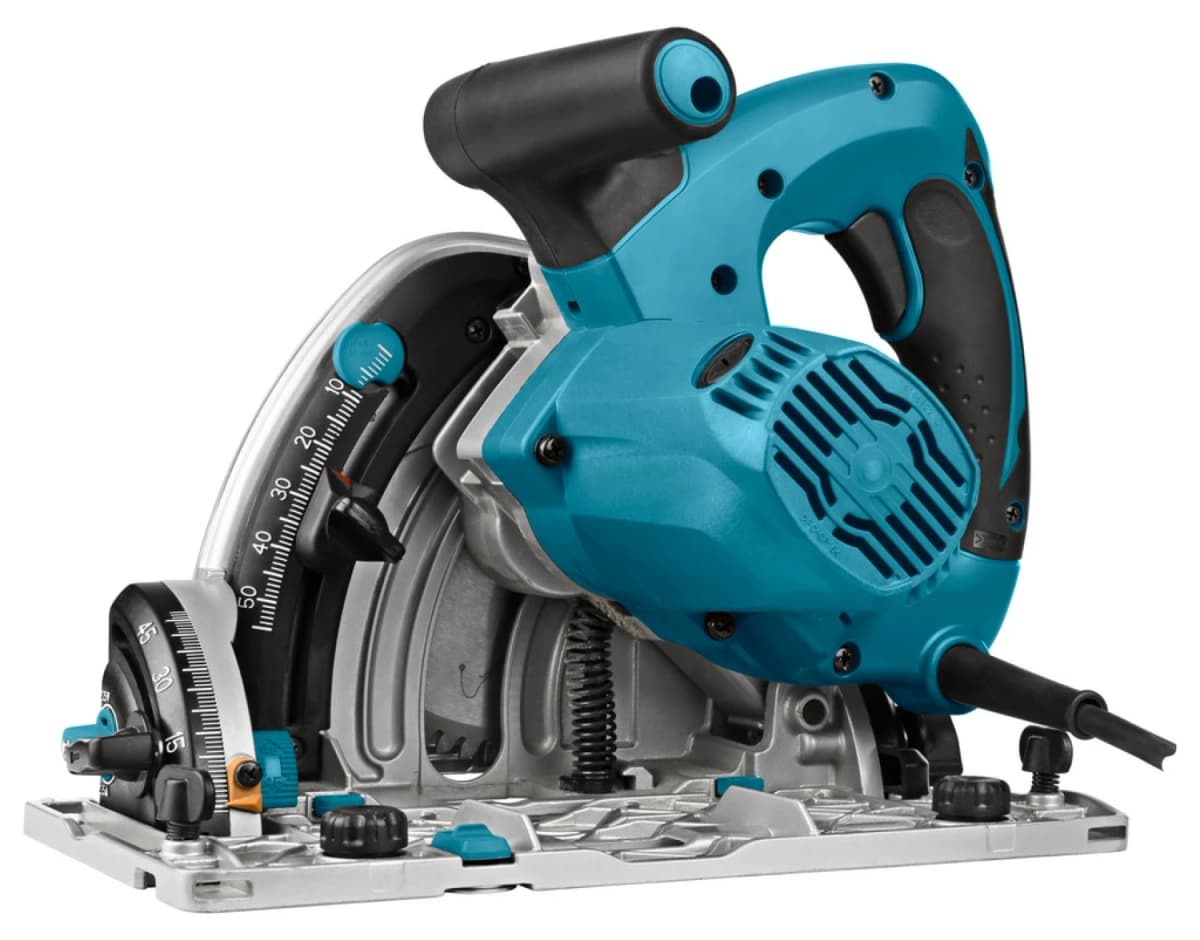 Makita SP6000J1X2 Invalzaag In Mbox Incl. Geleiderail (2st) In Foudraal - 1300W - 165mm thumbnail 3