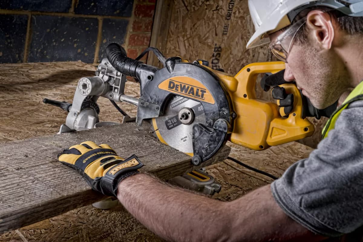 DeWALT DT1953 Construction Cirkelzaagblad - 216 X 30 X 40T - Hout (Met Nagels) thumbnail 4