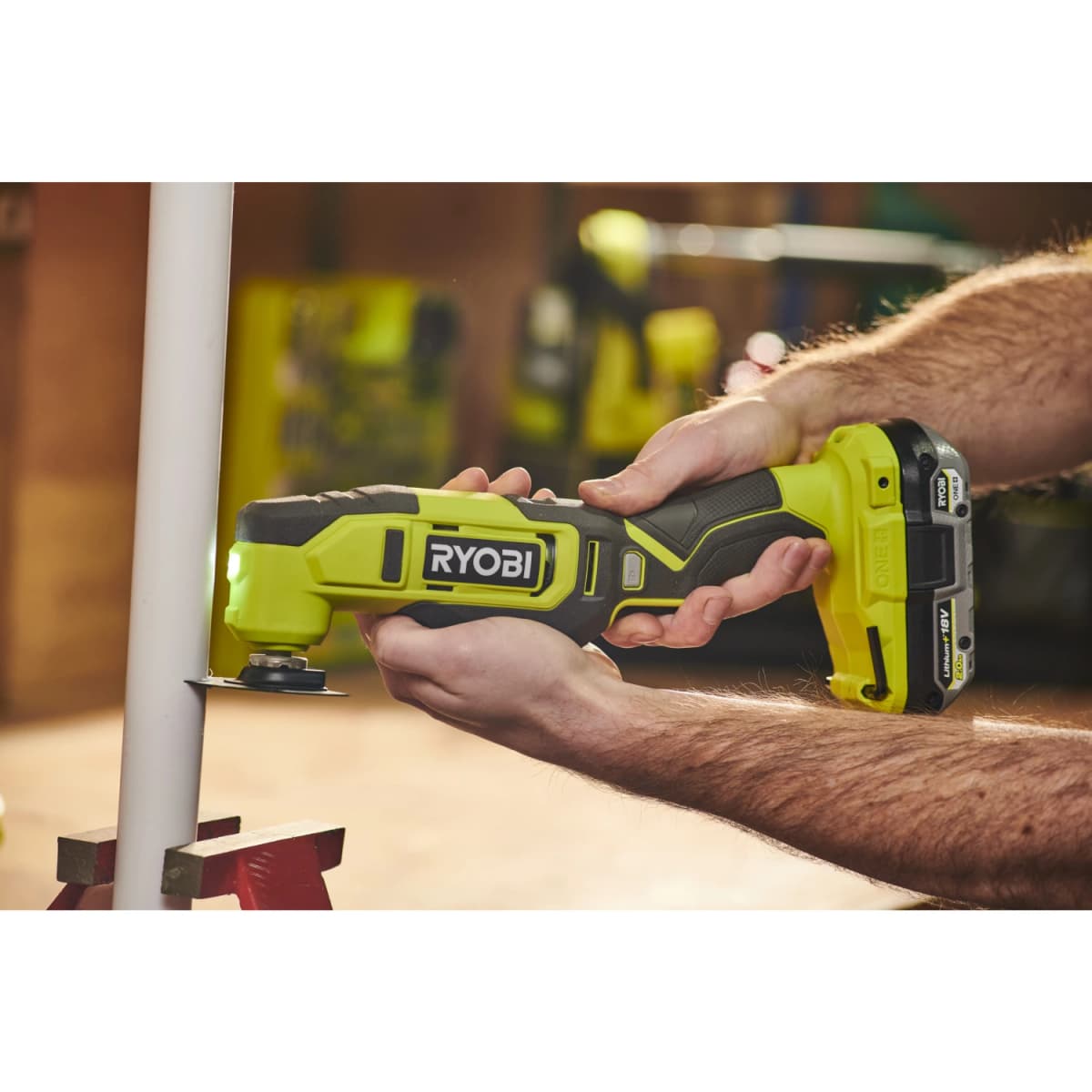 Ryobi RMT18-0 One+18V Accu Multitool Body - 13mm thumbnail 4