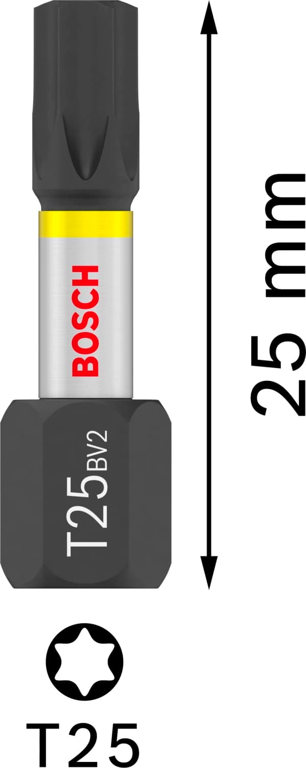 Bosch 2607002806 Impact 25-delige Bitset - 25mm - T25 thumbnail 3