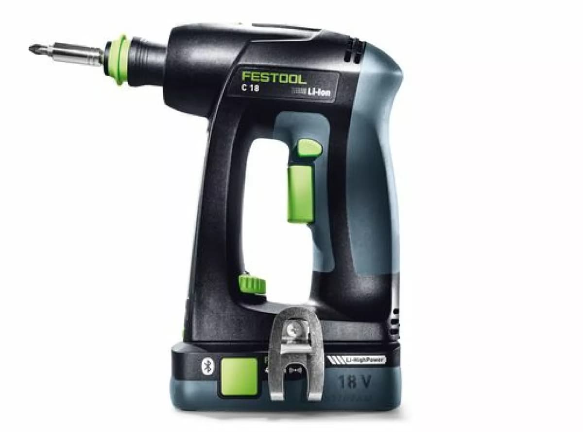 Festool C 18 HPC4,0 I-Plus 18V Li-Ion Accu Schroefboormachine Set (2x 4,0Ah) In Systainer - 45Nm - 40mm - Koolborstelloos thumbnail 3