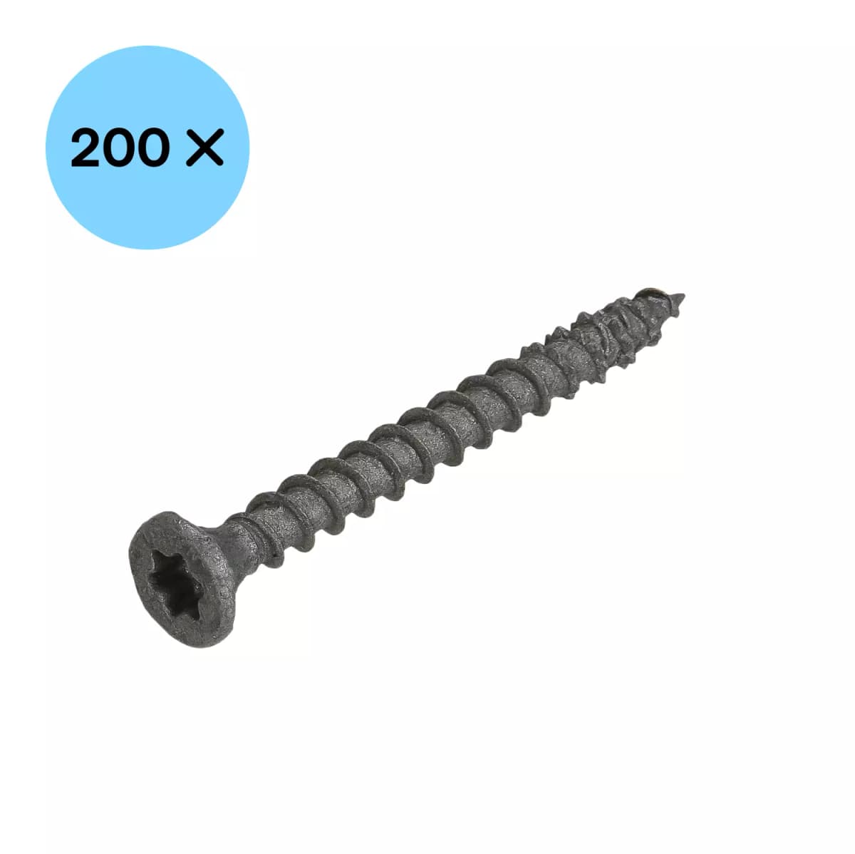 DynaPlus 0281.08.33601 Unischroef - TX25 - 4.5 X 40mm - Platkop - Voldraad - Gecoat (200st) thumbnail 2