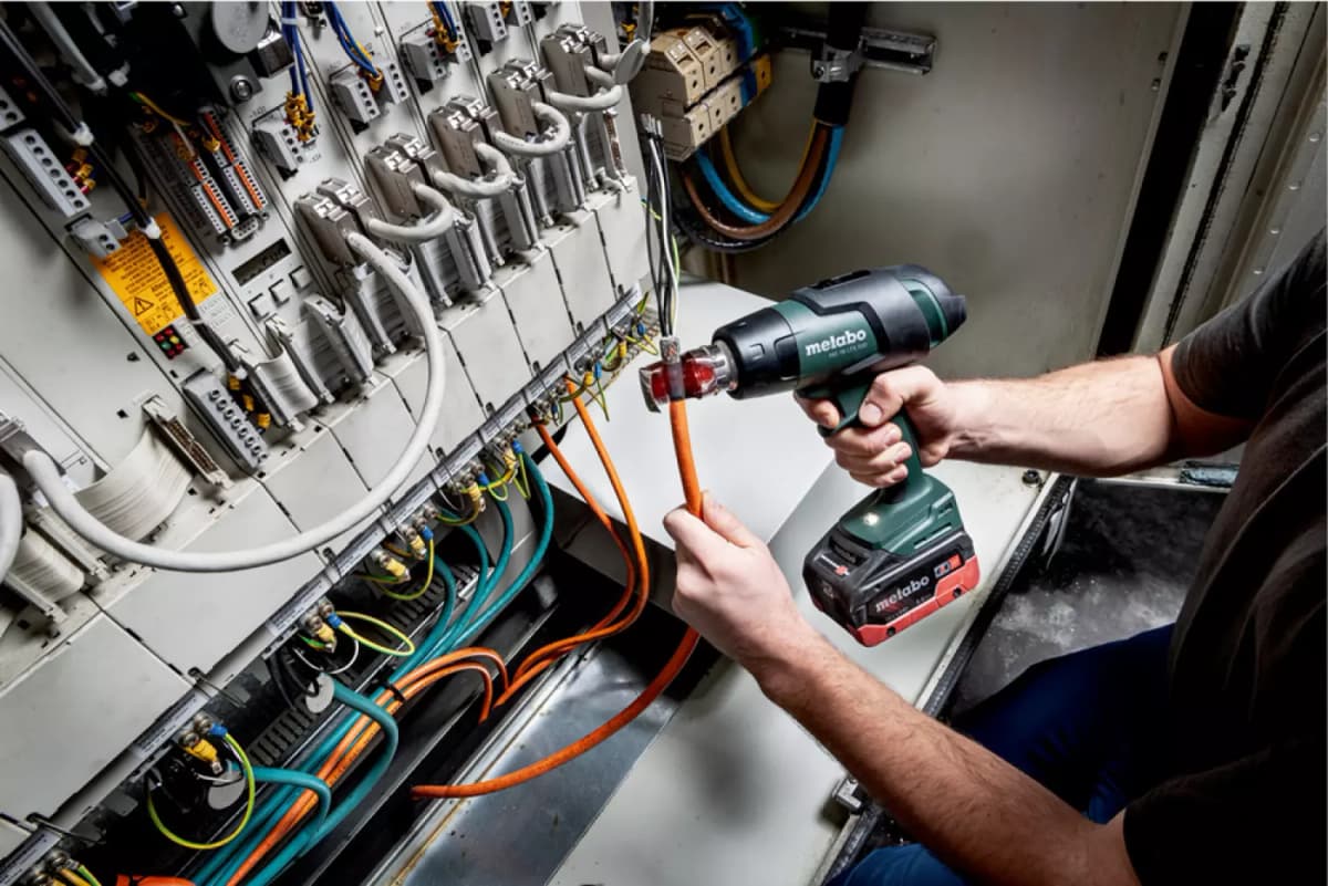 Metabo HG 18 LTX 500-M 18V Li-ion Accu Heteluchtpistool Body In MetaBox - 500°C thumbnail 2