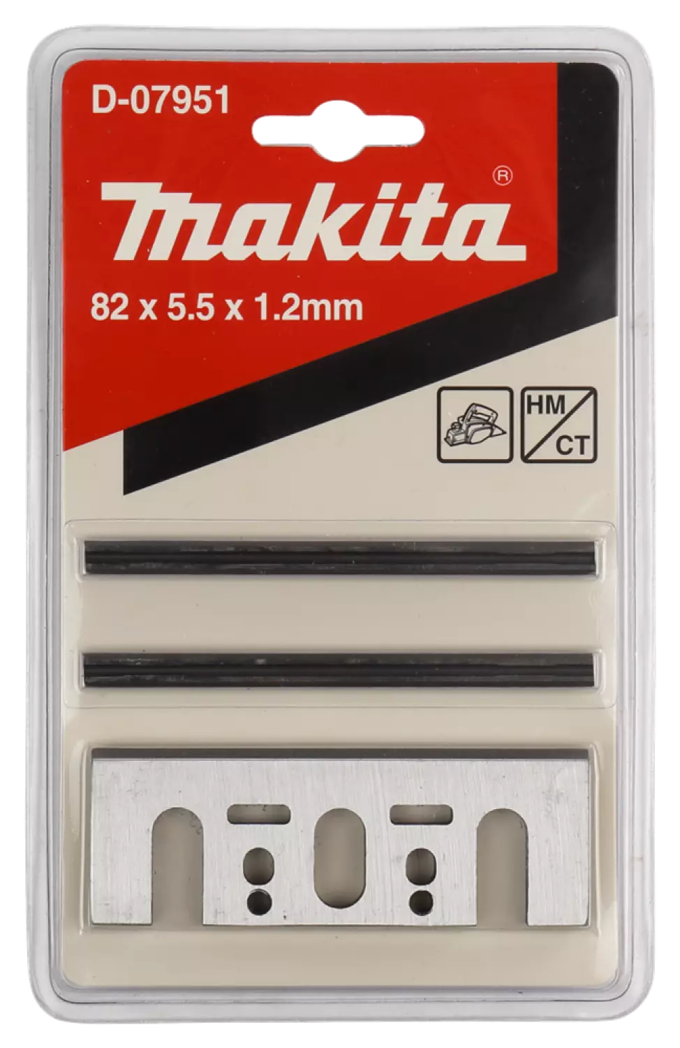 Makita D-07951 HM Wisselbeitelset - 82mm (2st.) thumbnail 2