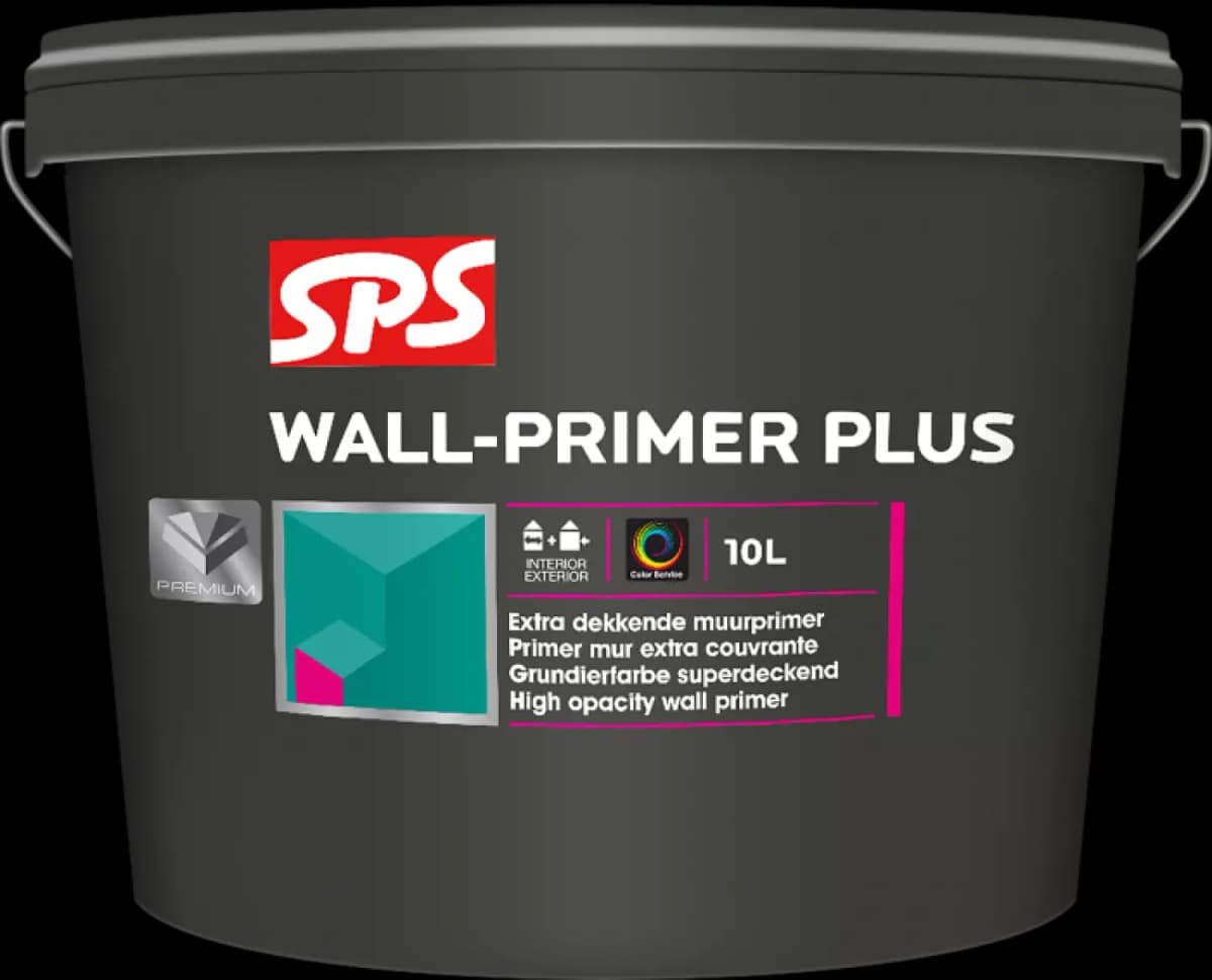 SPS Wall-Primer Plus Voorstrijk - Op Kleur Gemengd - 4L