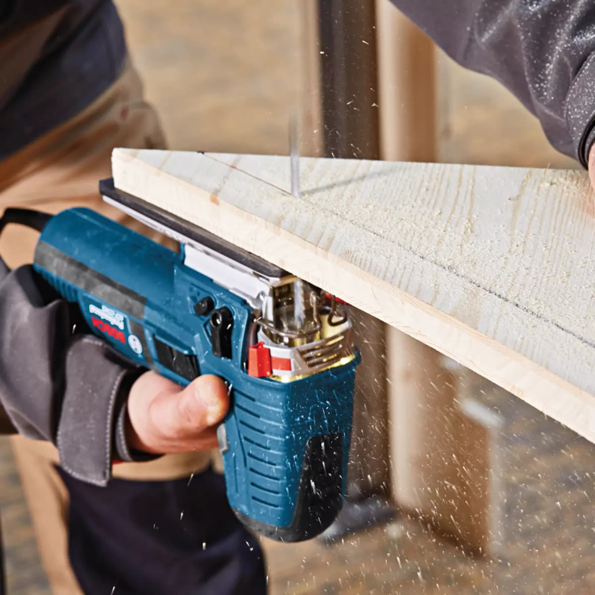 Bosch GST 160 CE Decoupeerzaag In L-Boxx - 800W - T-greep - Variabel thumbnail 2