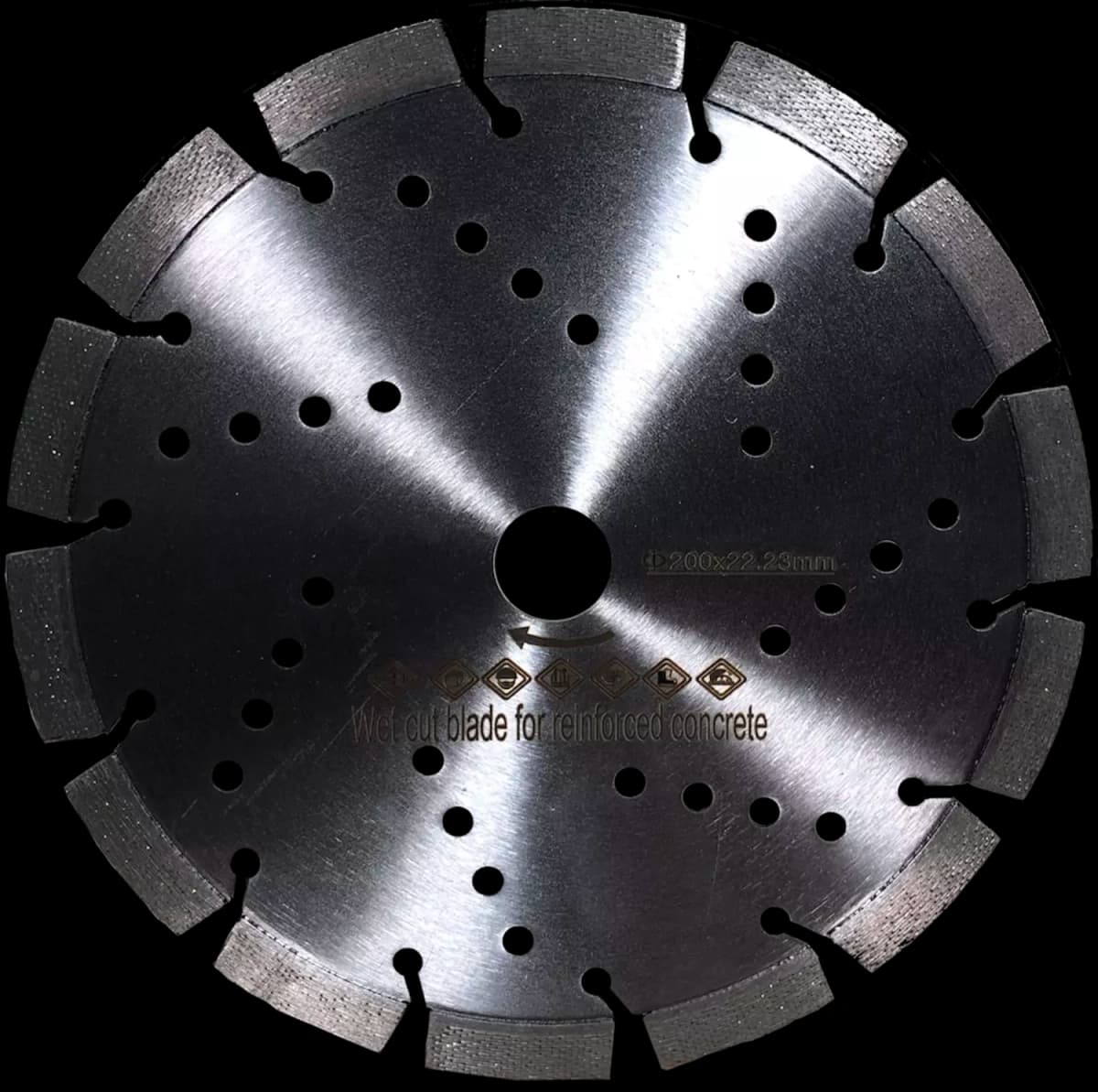 Meijer Tools - Excellent Sleuvenzaagblad Voor Nat En Droog Gebruik In Harde Materialen Zoals Beton -Ø150mm