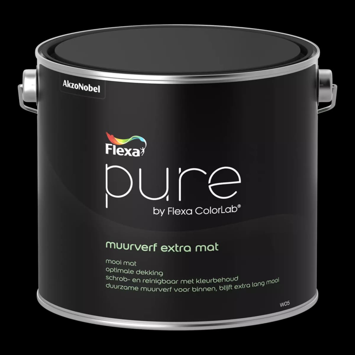 Flexa Pure Muurverf Extra Mat - Op Kleur Gemengd - 2,5L