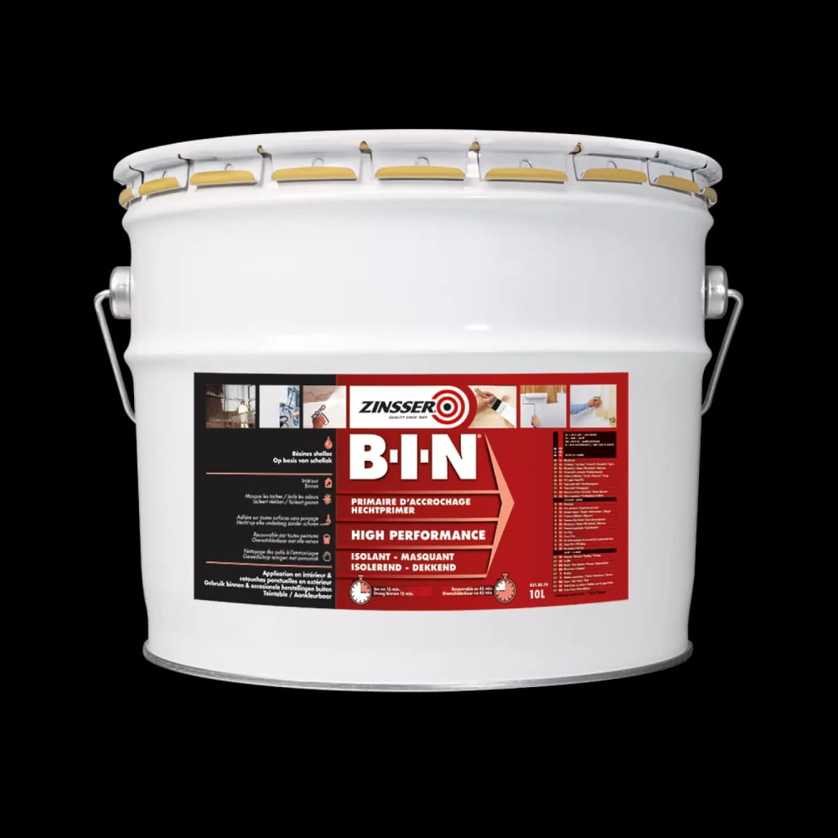 Zinsser Bin Mat - Primer - Wit - 10L