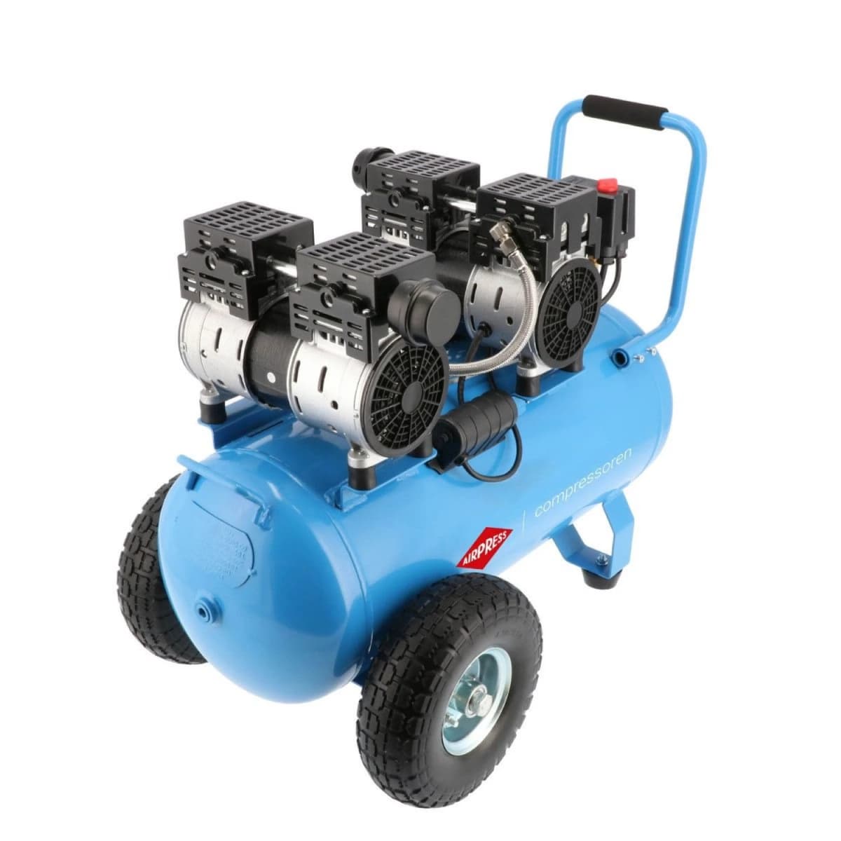 Airpress LMO 50-270 Compressor - Olievrij - 1,5 KW - 8 Bar - 256 L/min - 50L thumbnail 2