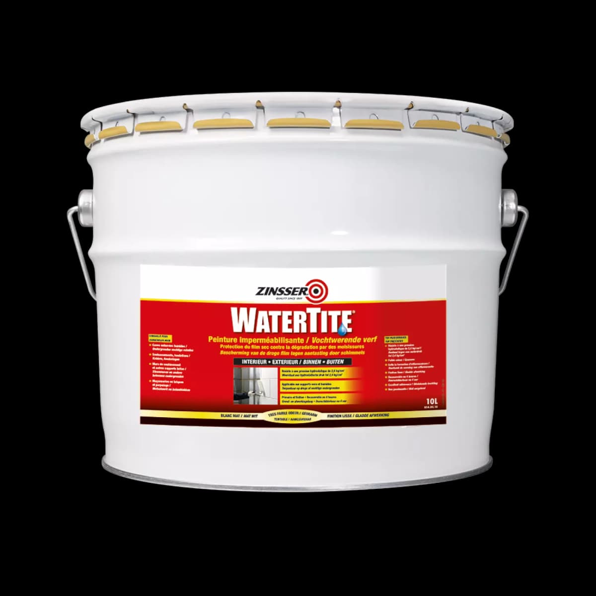 Zinsser Watertite - Wit - 10L