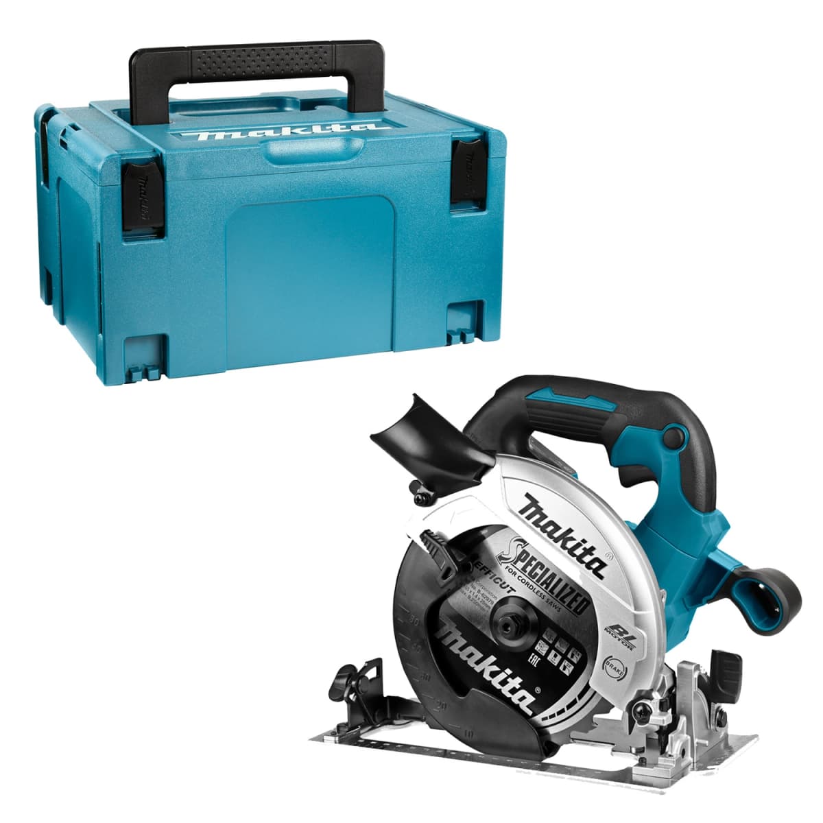 Makita DHS661ZJU 18V Li-Ion Accu Cirkelzaag Body In Mbox - 165mm - Koolborstelloos
