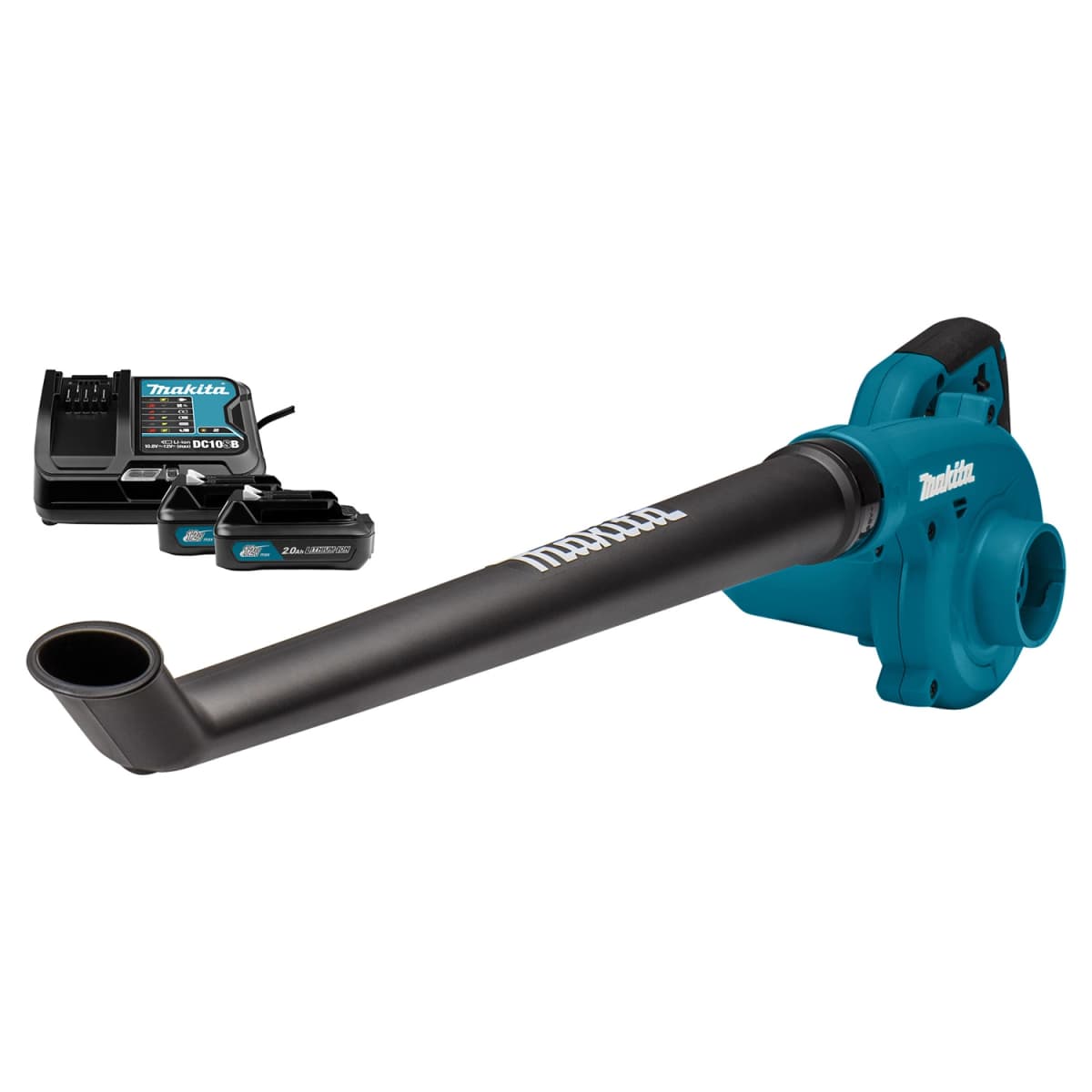 Makita UB101DSAE 12V Li-Ion Accu Blaasmachine Set (2x 2,0Ah) - 201 Km/h