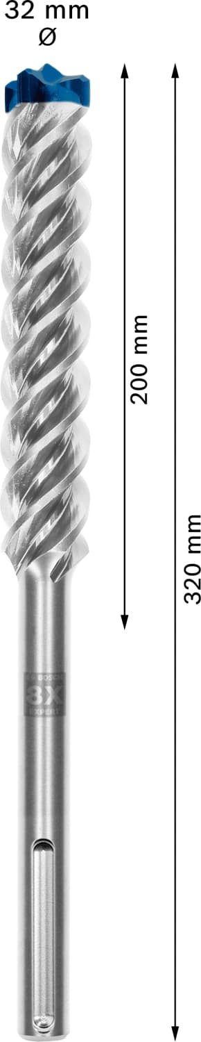 Bosch 2608900254 EXPERT Hamerboor SDS Max-8X - 32x200x320mm thumbnail 4