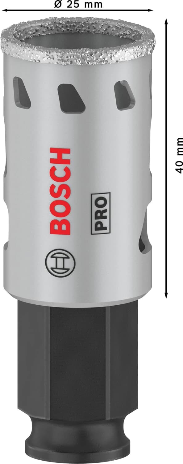 Bosch 2608901555 PRO Tile PC Plus Diamantgatzaag Voor Tegels - 25mm thumbnail 4