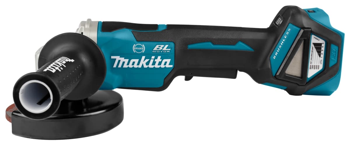 Makita DGA517Z 18V Li-Ion Accu Haakse Slijper Incl. ADT Body - 125mm - Koolborstelloos thumbnail 3