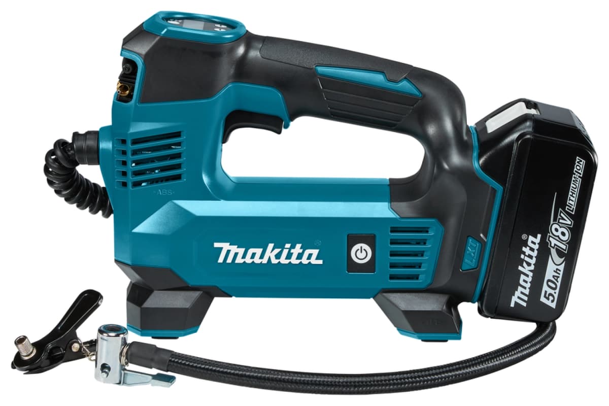 Makita DMP180RT 18V Li-Ion Luchtpomp Set (1x 5,0 Ah) - 8,3 Bar thumbnail 2