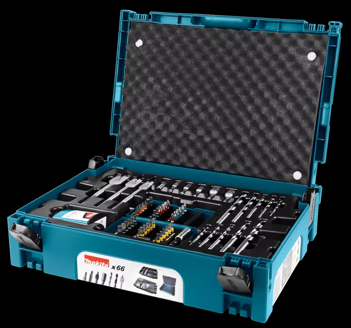 Makita B-43044 66 Delige Bit&Boren Set In Mbox thumbnail 3