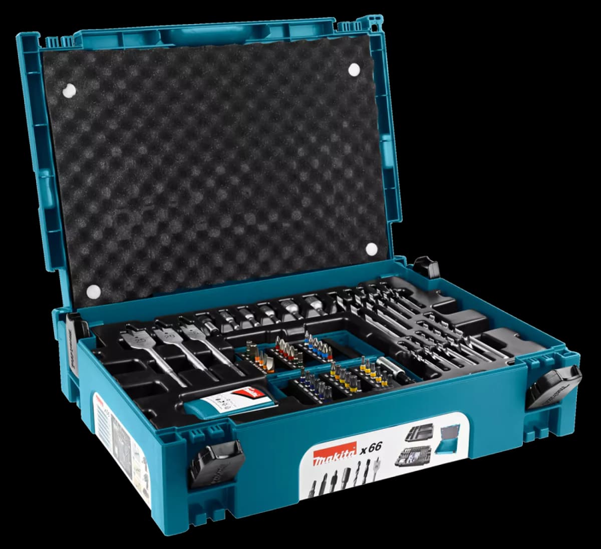 Makita B-43044 66 Delige Bit&Boren Set In Mbox thumbnail 2