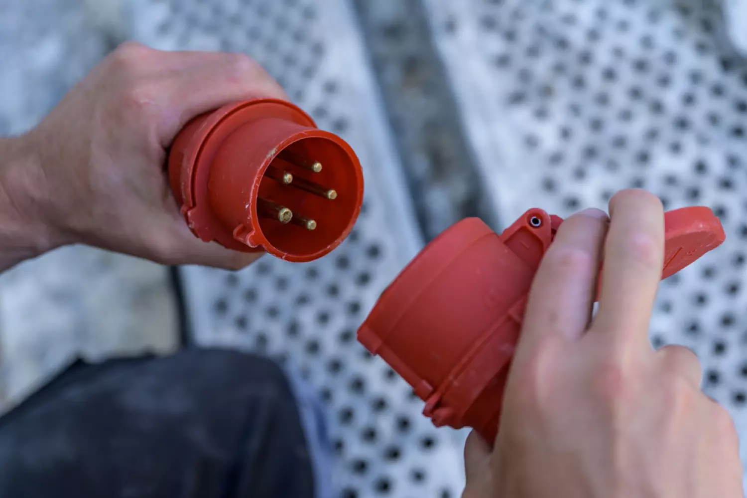 Brennenstuhl 1167320250 CEE Verlengsnoer IP44 - 25m - 5-polig - H07RN-F 5G6,0 - Zwart thumbnail 2