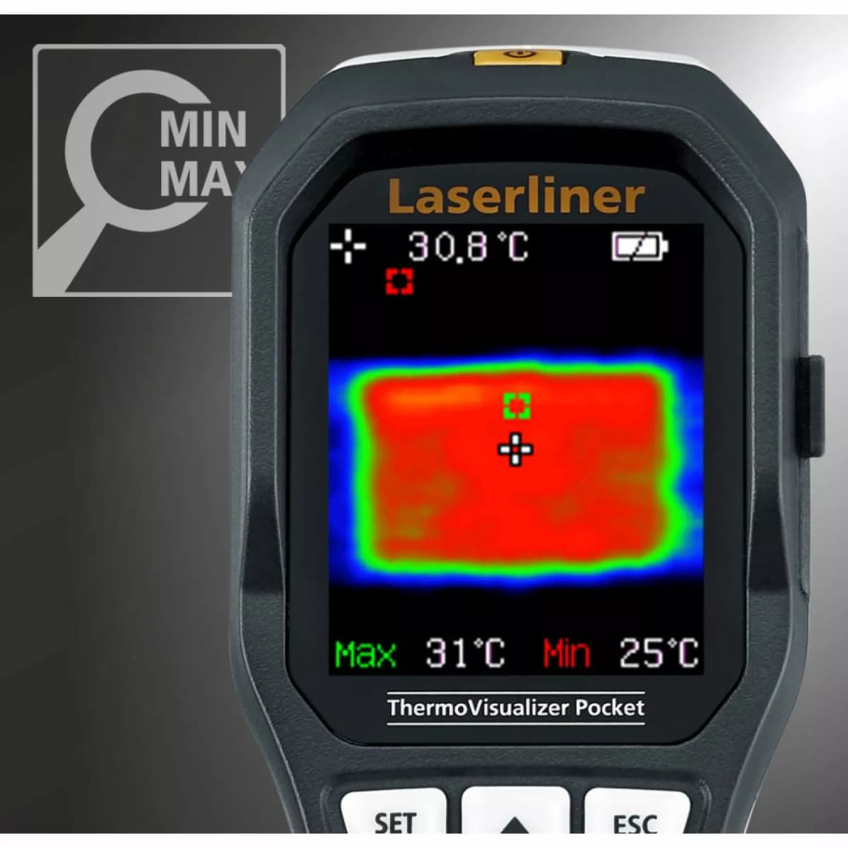 Laserliner 082.074A ThermoVisualizer Pocket Infrarood Thermometer thumbnail 3