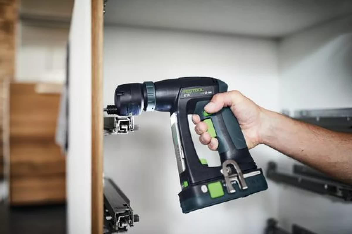 Festool C 18 LI BASIC 18V Li-Ion Accu Schroefboormachine Body In Systainer - 45Nm - 45mm - Koolborstelloos thumbnail 4