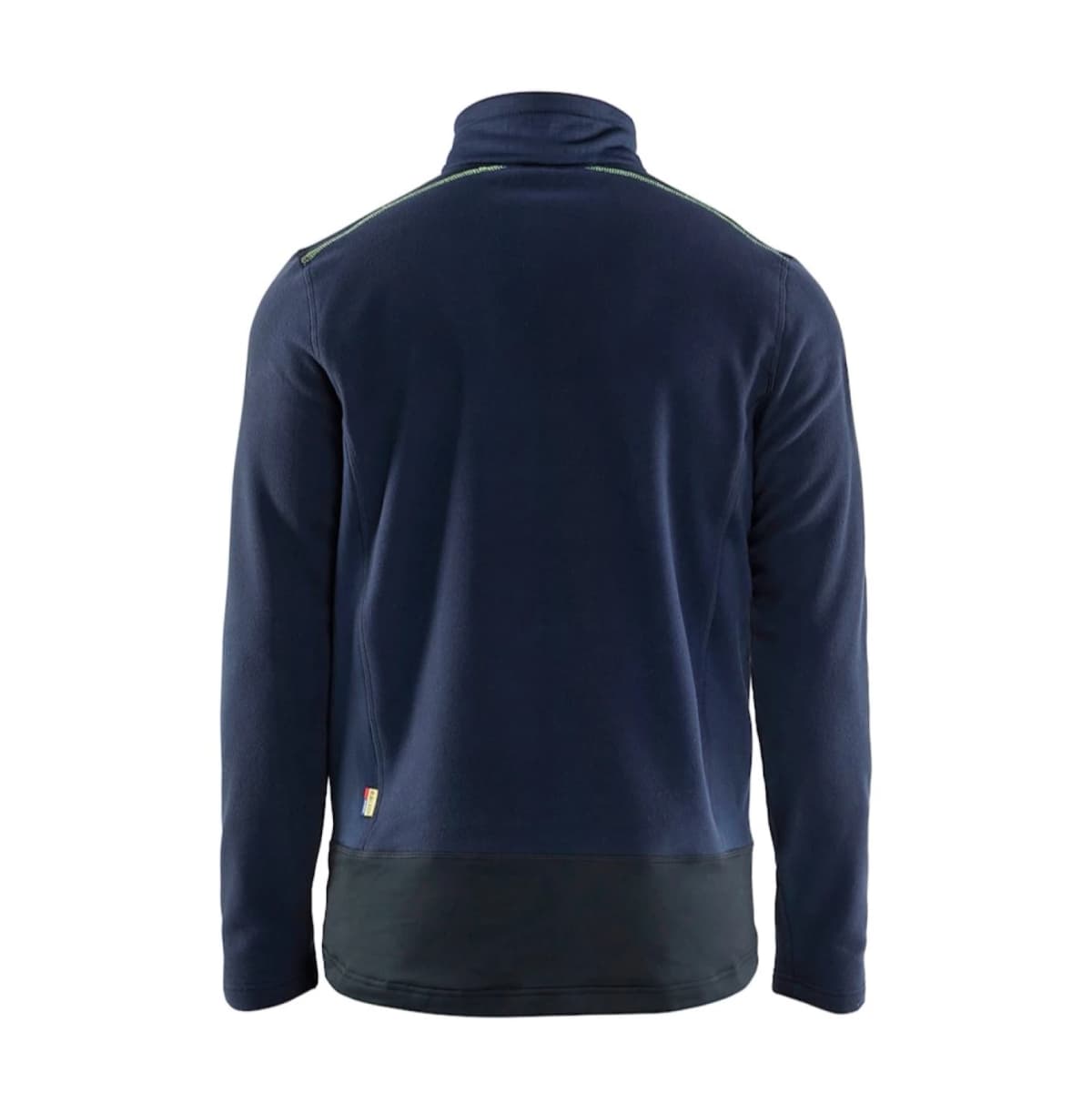 Blåkläder 4765 Microfleecevest - Donker Marineblauw/high Vis Geel - Maat M thumbnail 2