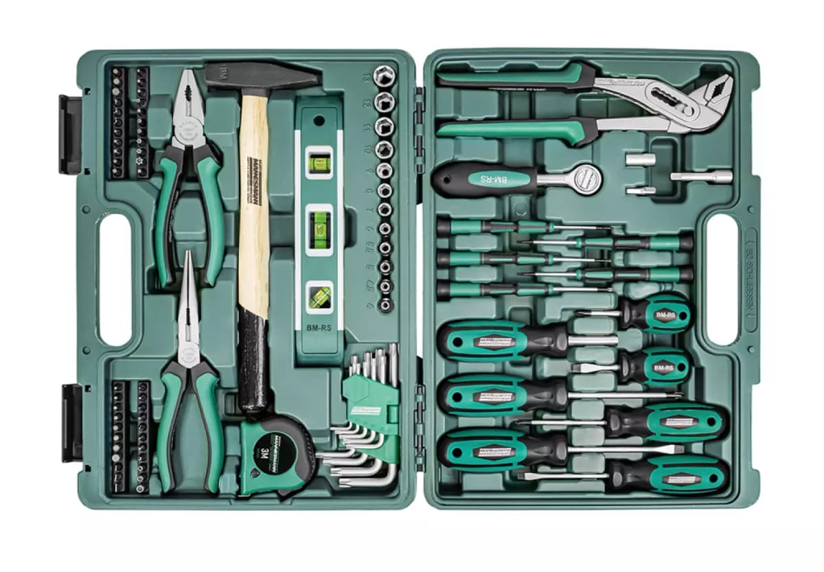 Brüder Mannesmann 29084 Gereedschapset In Koffer - 86-delig thumbnail 2