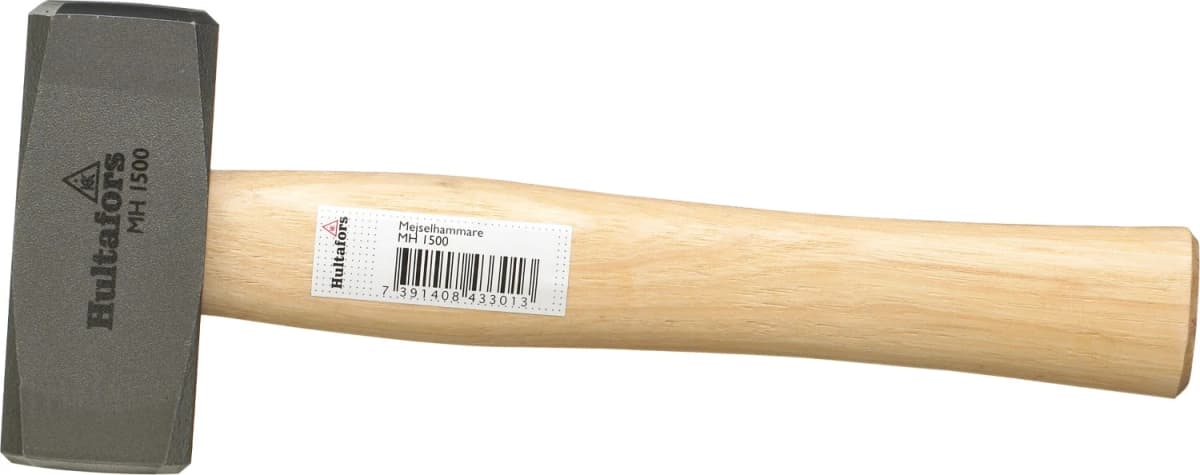 Hultafors MH 1500 Moker - Houten Handgreep - 1700 Gram