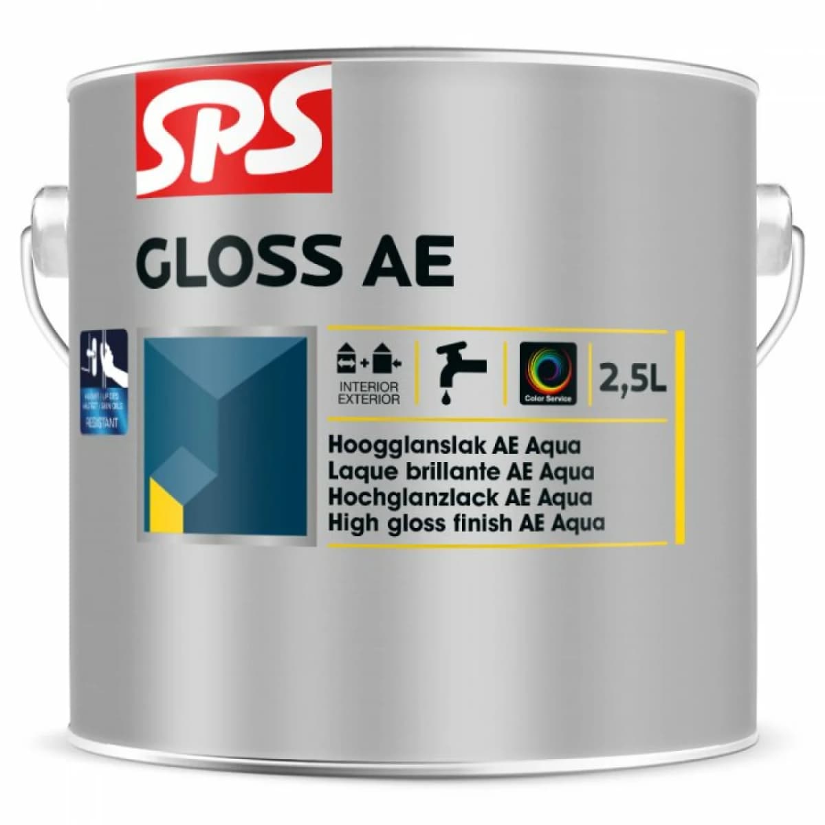 SPS Gloss AE Lak - Op Kleur Gemengd - 1L