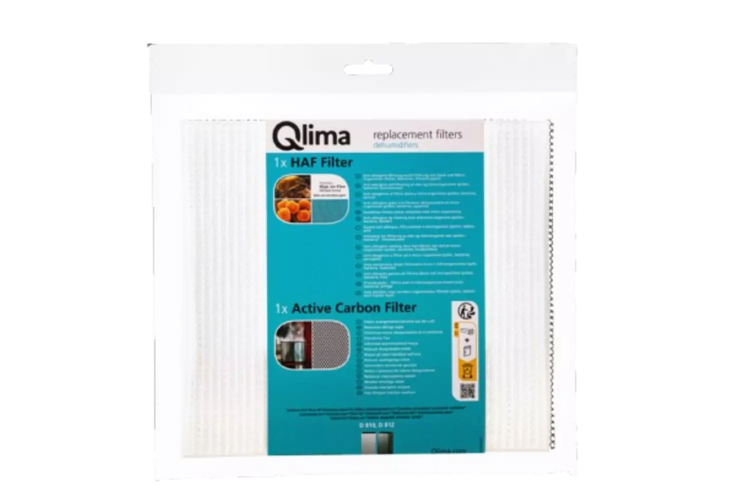 Qlima D 81x HAF Filter Voor D 812 Smart