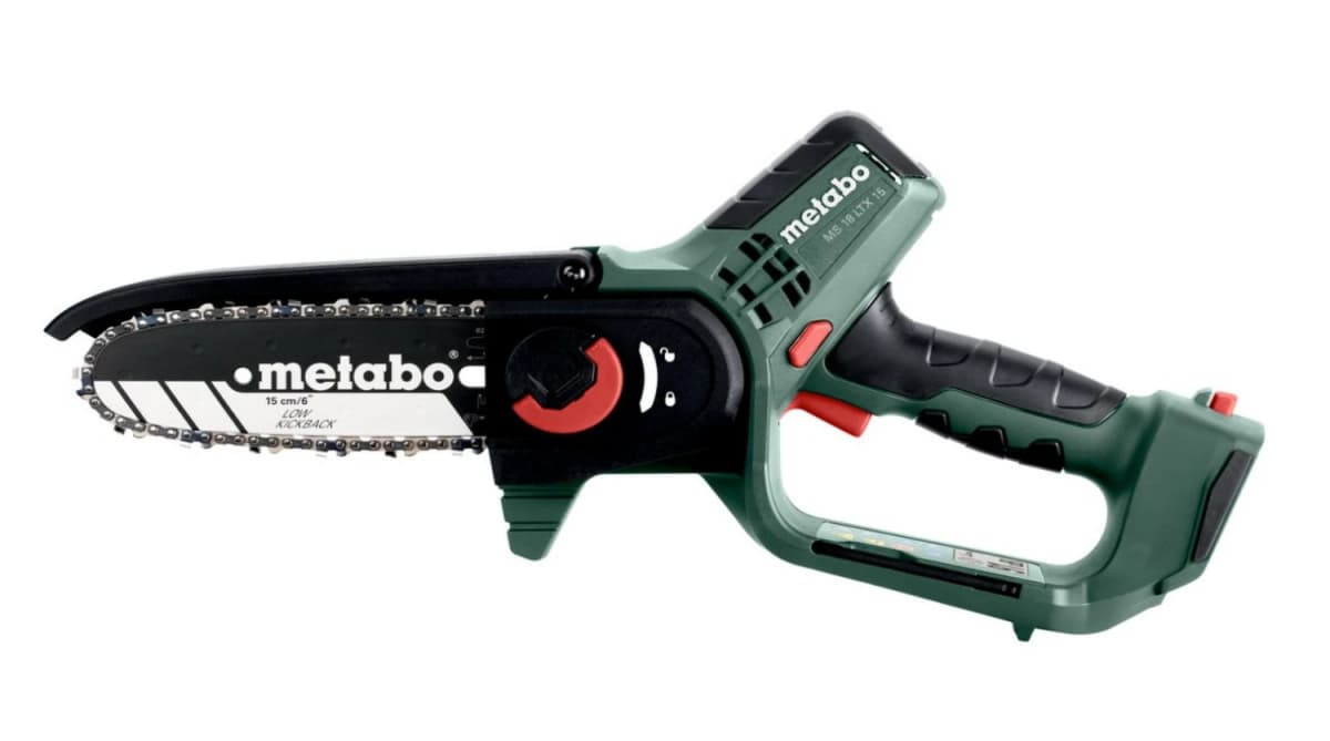 Metabo MS 18 LTX 15 18V Li-Ion Accu Snoeizaag Set (1x 2.0Ah) In Tas - 15cm thumbnail 2