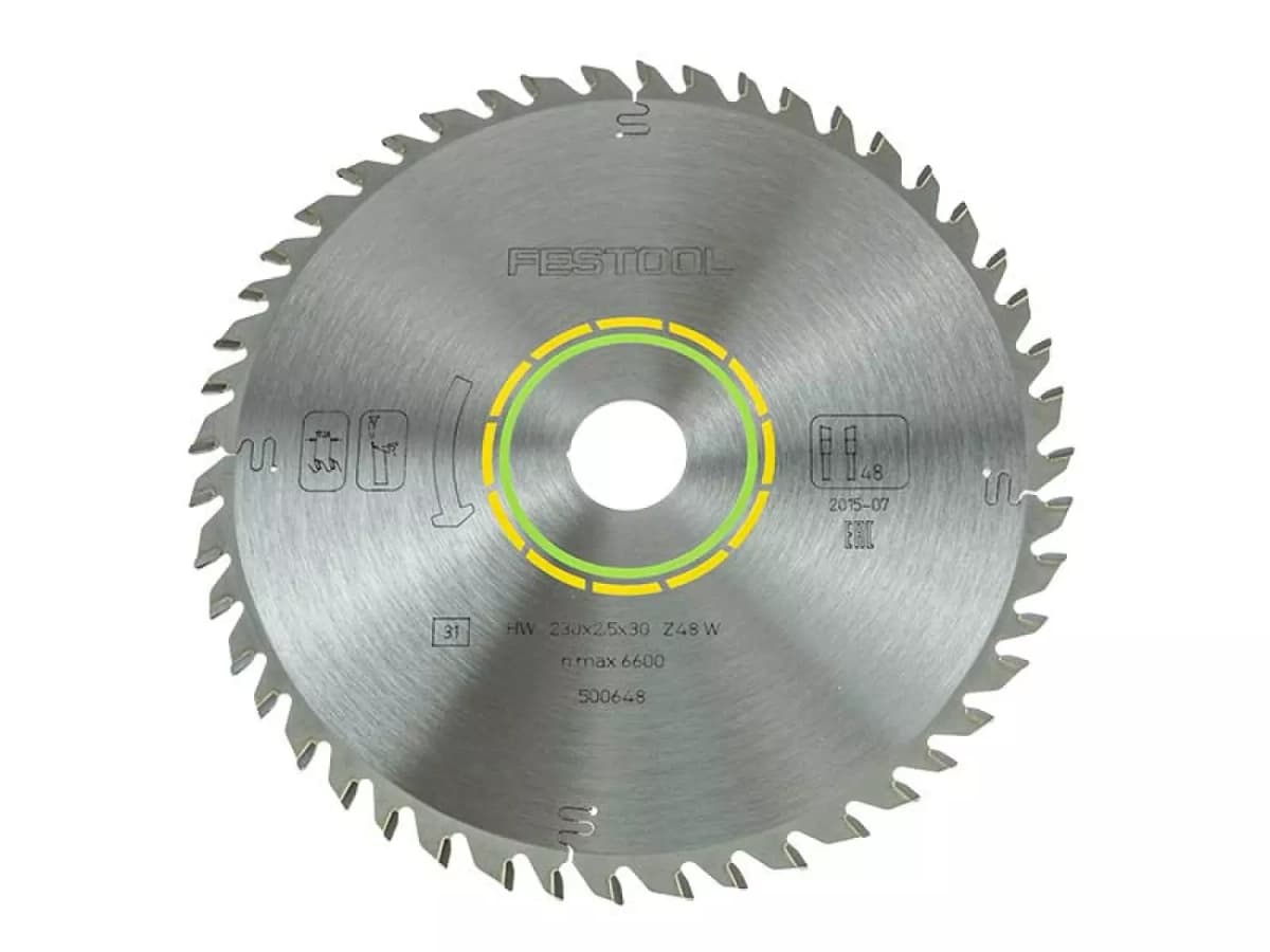 Festool 500648 / 230x2,5x30 W48 Cirkelzaagblad - 230 X 30 X 48T - Hout