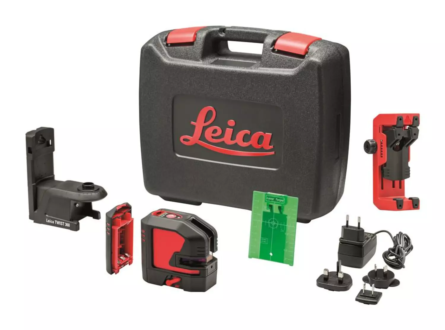 Leica Lino L2P5G-1 Kruislijnlaser In Koffer Incl. Statief - Groen - 2 Lijnen - IP54