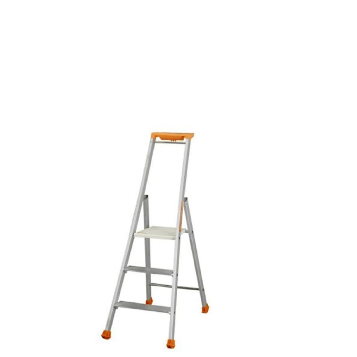 Little Jumbo 1223700003 Industrietrap 2370 - Enkel - Aluminium - 1 X 3 Treden - Max. Werkhoogte 2,66m