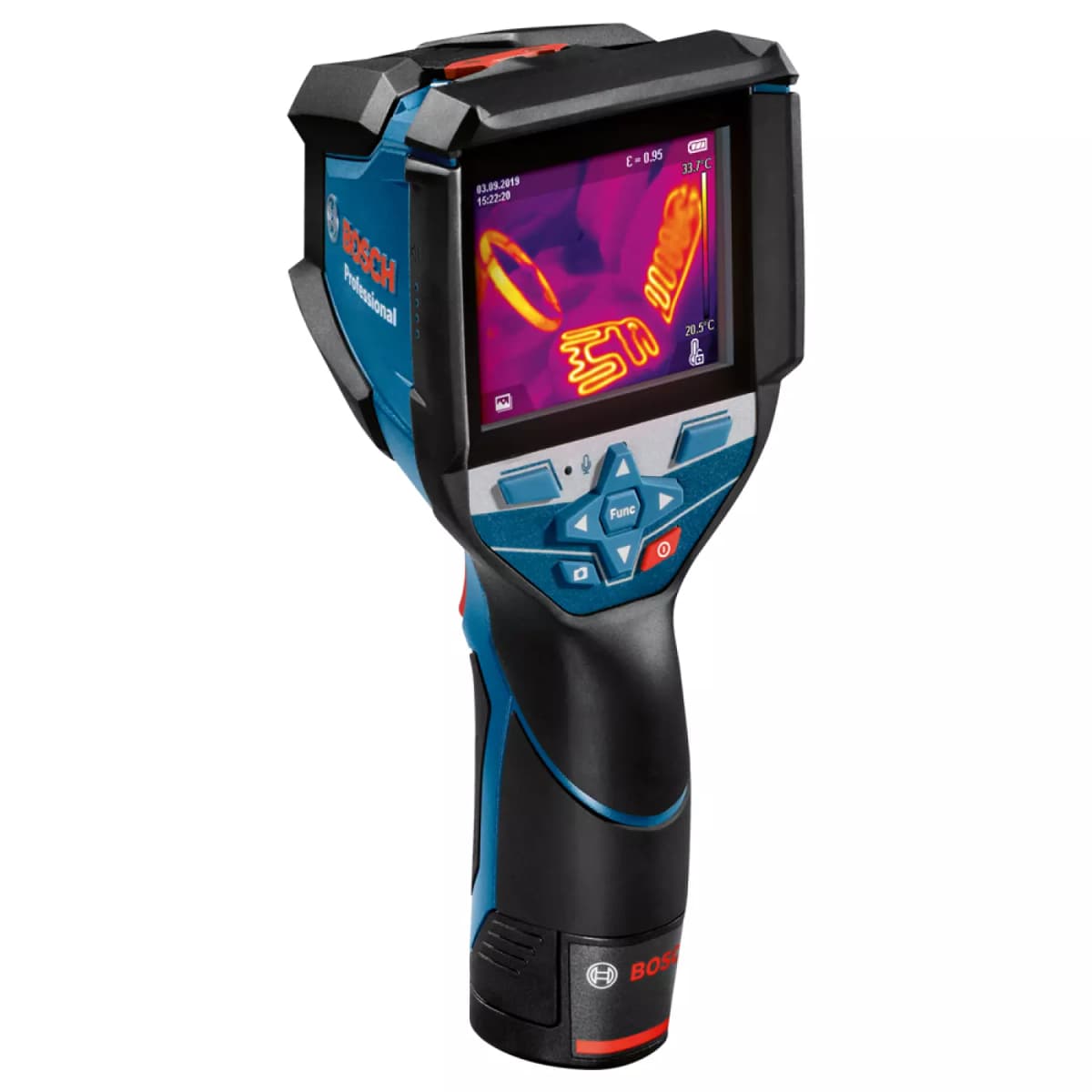 Bosch GTC 600 C 12V Li-Ion Accu Thermodetector Set (1x 2,0Ah) In L-Boxx - 256x192px thumbnail 4