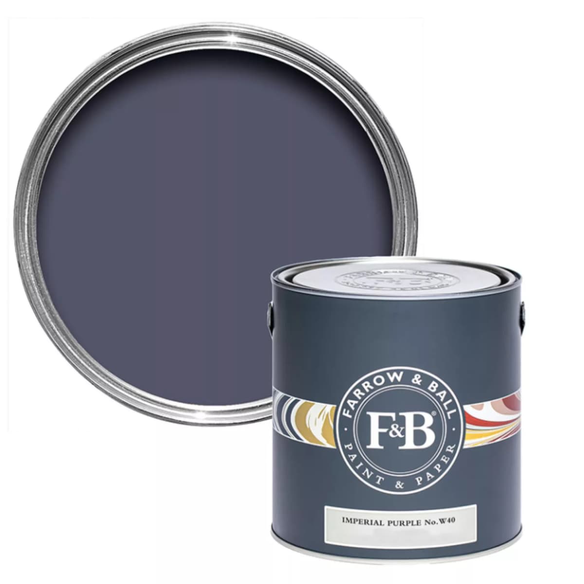 Farrow&Ball Modern Emulsion Imperial Purple No. W40 2,5L