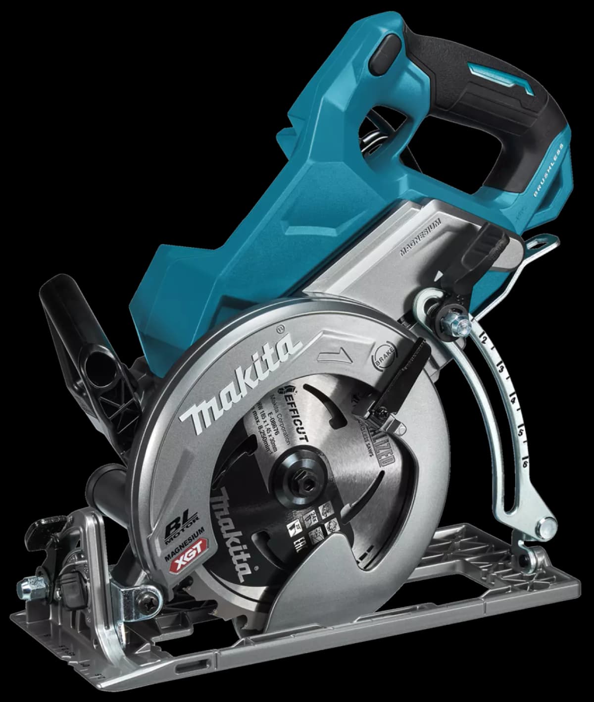 Makita RS001GZ XGT 40V Max Li-ion Accu Cirkelzaag 185mm Body thumbnail 3