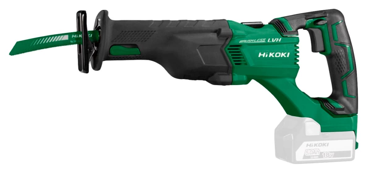 HiKOKI CR18DBLW4SZ 18V Li-ion Accu Reciprozaag Body In HSC - Koolborstelloos thumbnail 2