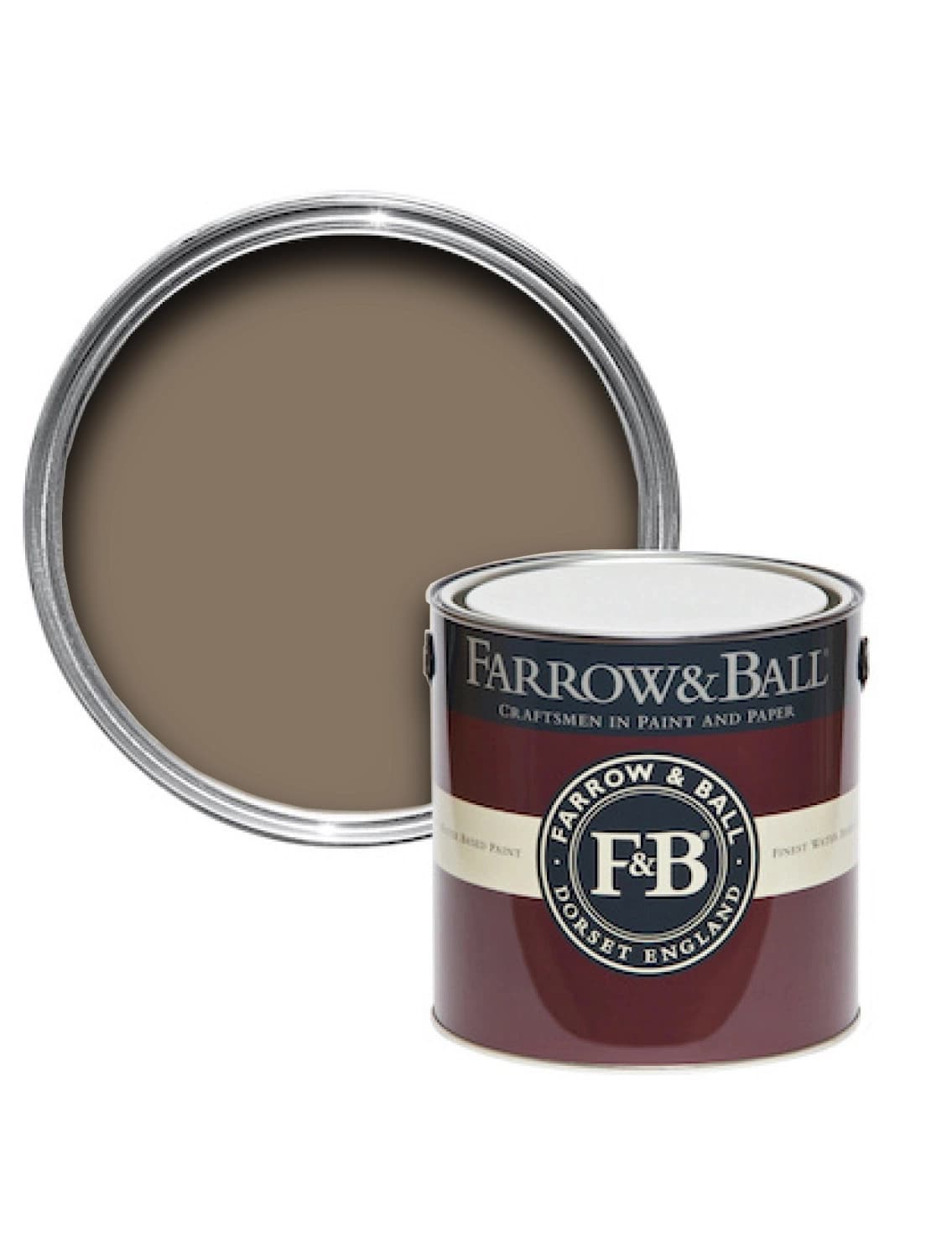 Farrow&Ball Exterior Eggshell Broccoli Brown No. 198 - 2,5L