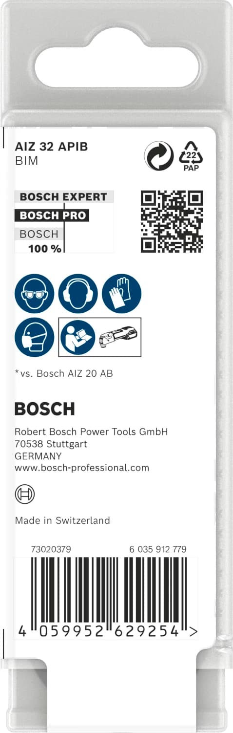 Bosch 2608669068 PRO / AIZ 32 APIB BIM Invalzaagblad - 50 X 32mm - Hout En Metaal (10 St.) thumbnail 3