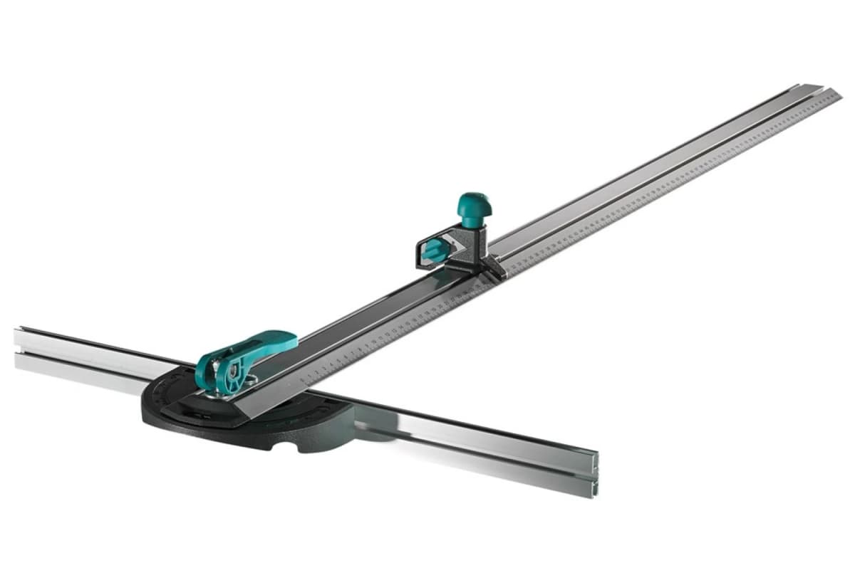 Wolfcraft 4008000 T-rail Met Parallelsnijder - 1000mm