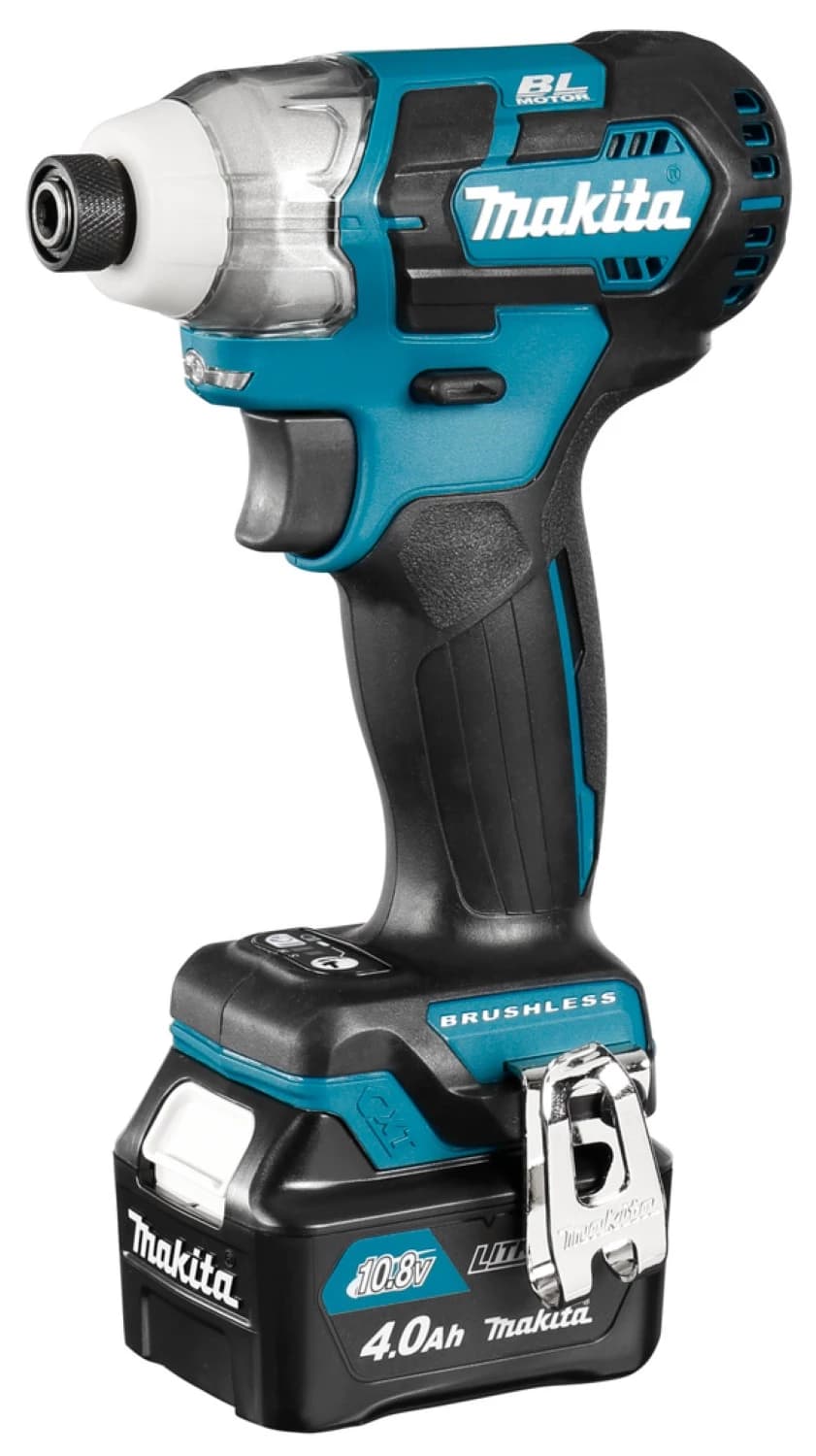 Makita TD111DSMJ 10,8V Li-Ion Accu Slagschroevendraaier Set (2x 4.0Ah Accu) In Koffer - Koolborstelloos - 4933464534 thumbnail 4