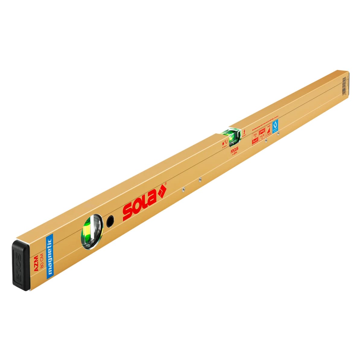 Sola AZM 200 Aluminium Waterpas - Magnetisch - 2000mm