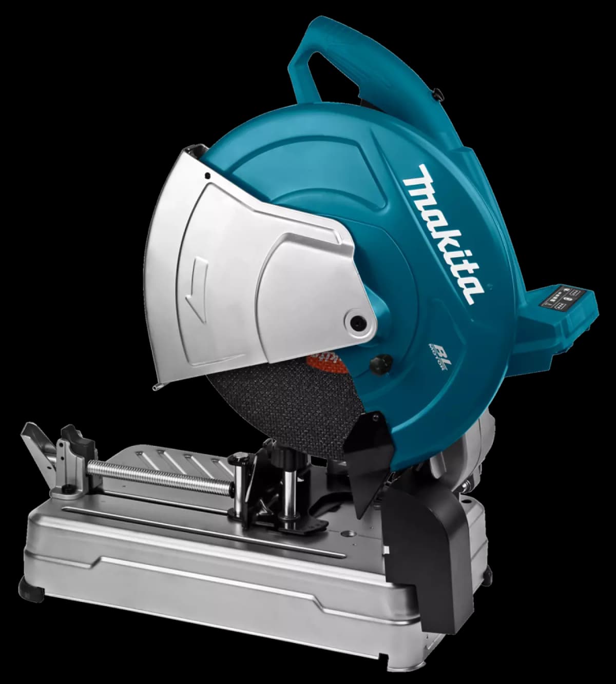 Makita DLW140Z 36V (2x 18V) Li-Ion Accu Metaal Afkort-/slijpmachine Body - 355mm thumbnail 3