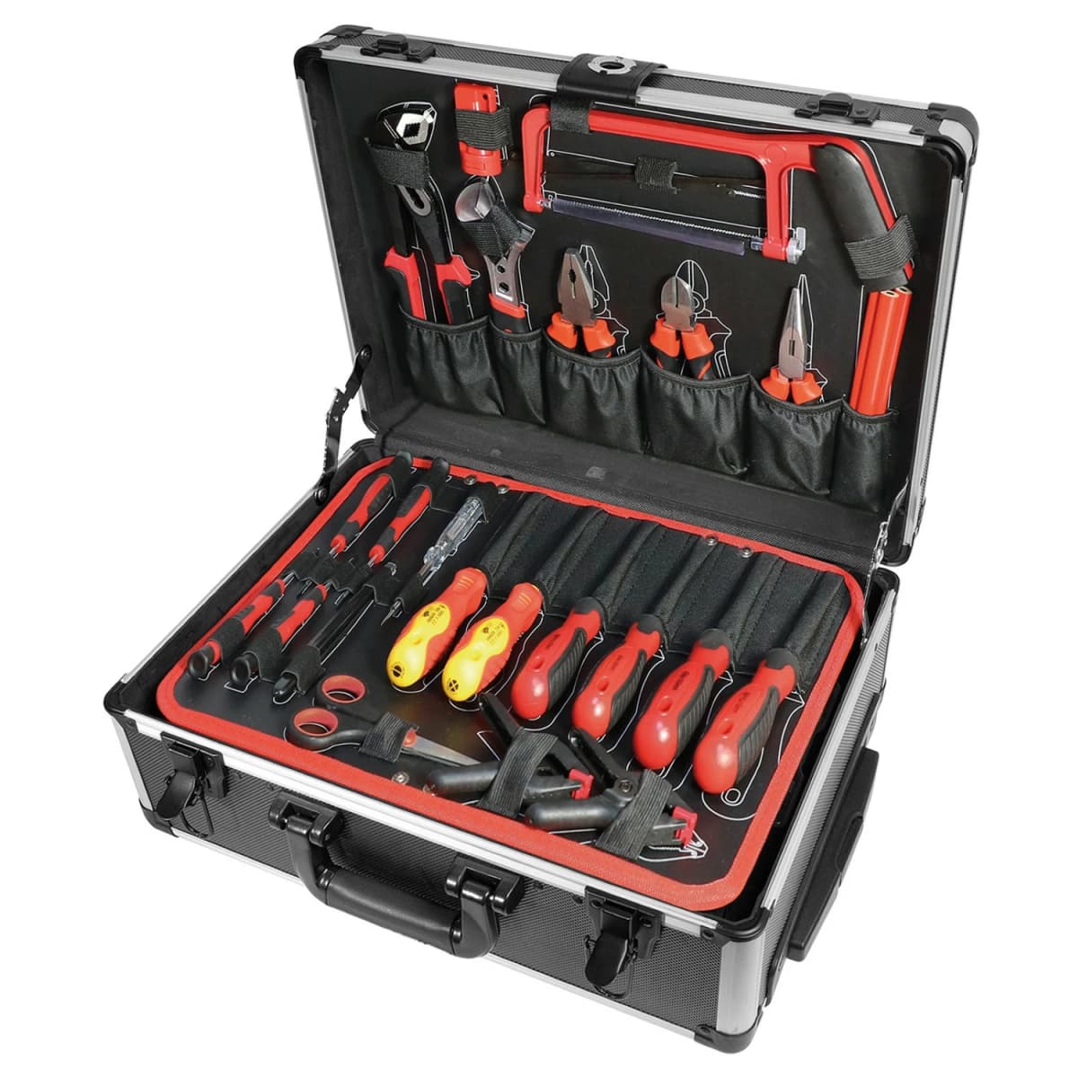 Brüder Mannesmann 29076 Gereedschapset In Trolley - 211-delig thumbnail 2