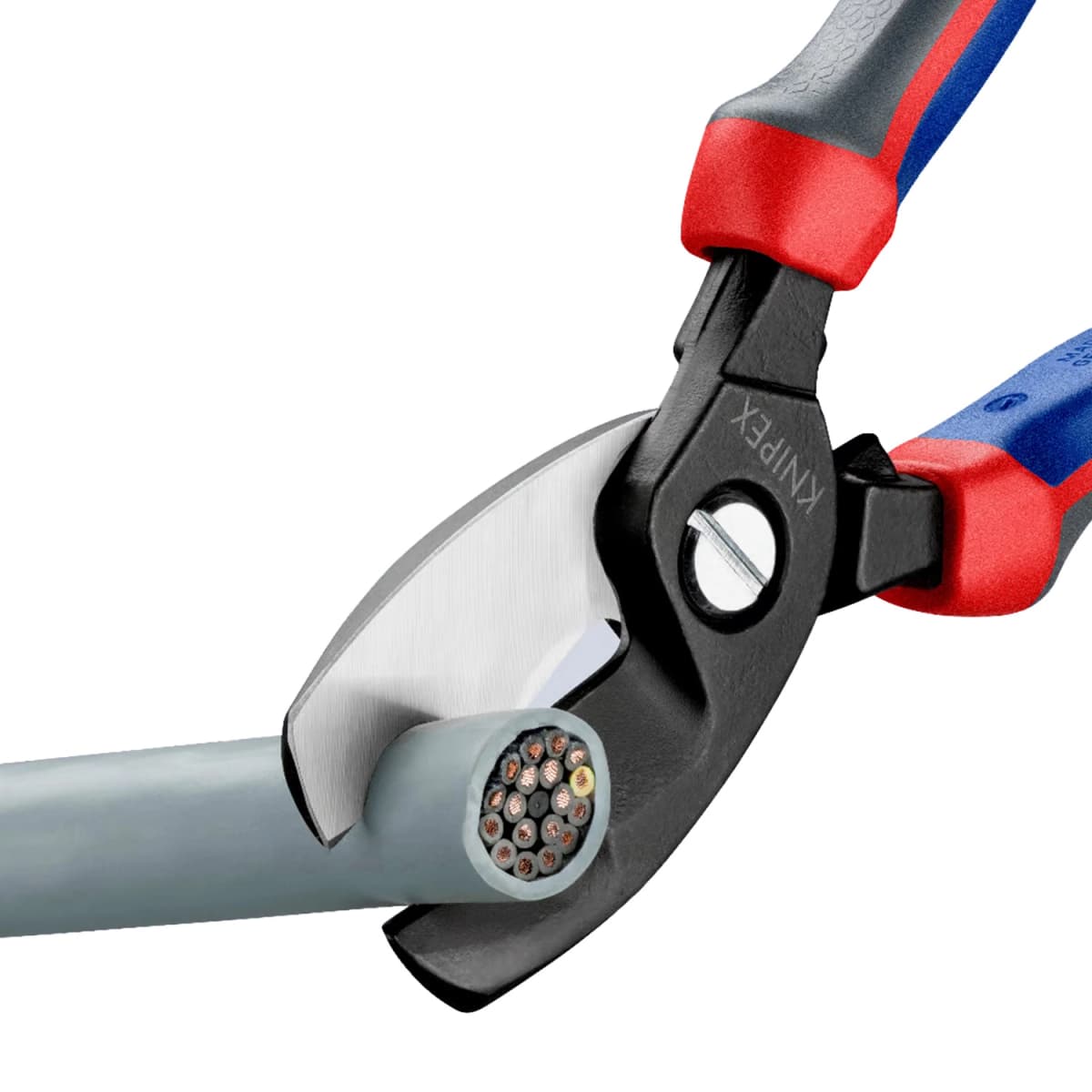 Knipex 9512200 Kabelschaar Met Dubbele Snijkanten - 200mm thumbnail 4