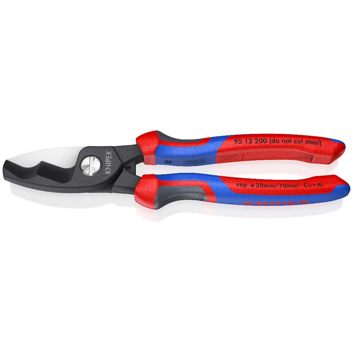 Knipex 9512200 Kabelschaar Met Dubbele Snijkanten - 200mm