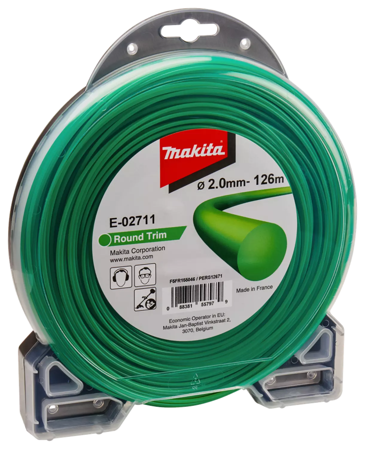 Makita E-02711 Maaidraad - 2,0X126M - Rond thumbnail 2