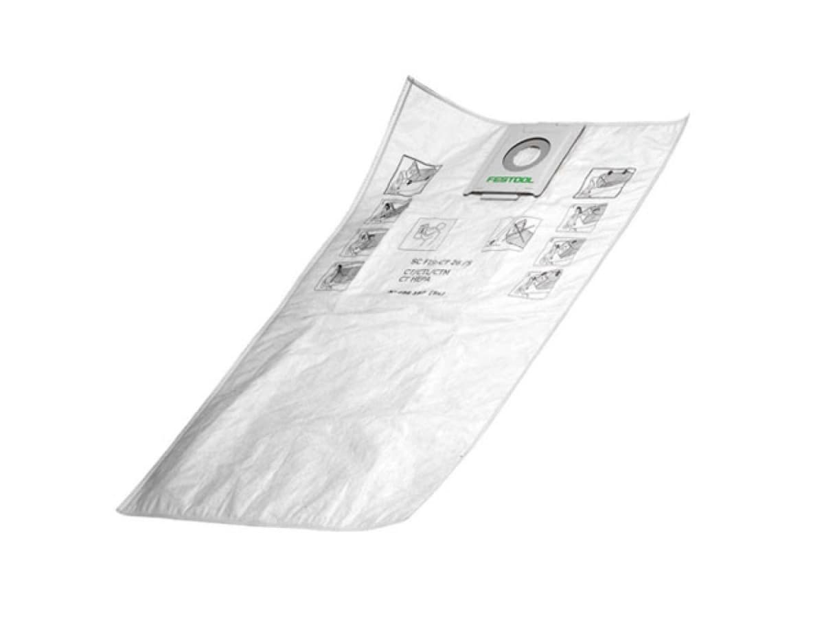 Festool 498411 / SC FIS-CT MIDI/5 Selfclean Filterzak Voor CTL MIDI (5 Stuks) thumbnail 2